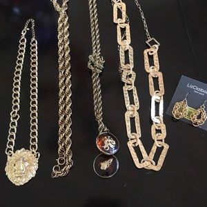 Collection of Gold chains